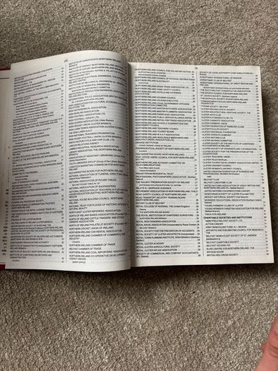 1990 Edition of Belfast and Northern Ireland Directory