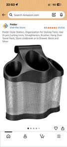 Polder Hair styler storage station -Heat resistant