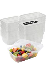 650 ml Food Containers with Lids