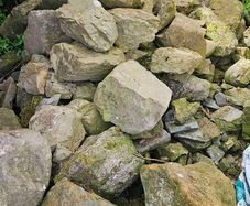 Garden rocks free to take