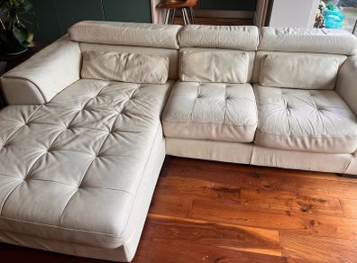 Italian Leather Sofa