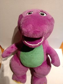 Wake Me Up Barney the Dinosaur 2007 Rare Talking