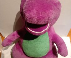 Wake Me Up Barney the Dinosaur 2007 Rare Talking