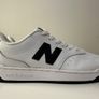 New Balance BB80 White-Black Trainers Image 6