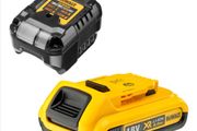 Dewalt DCB184 18V XR 5.0Ah Li-Ion Battery + DCB1102 Charger Set