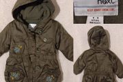 Next Fleece Lined Hooded Jacket