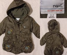 Next Fleece Lined Hooded Jacket