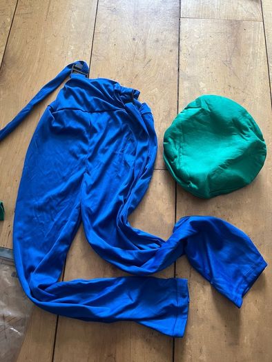 Costume boys green workman
