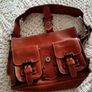 Tan Leather bag as Mulberry style Image 2