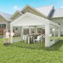 Heavy Duty Party Gazebo, Party Marquee  6 x 4m Image 7