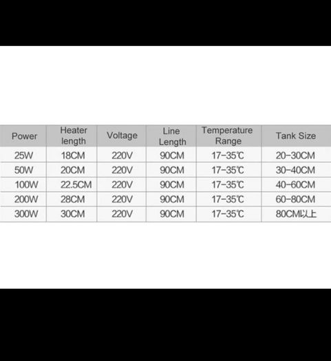 Fish tank Temperature heater