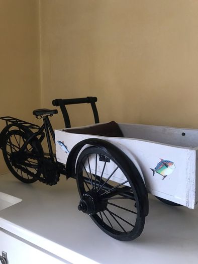 Antique Handcrafted Fishmongers Delivery Bike