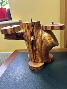 Candle holder handmade
