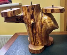 Candle holder handmade