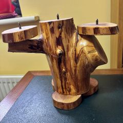 Candle holder handmade