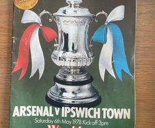 FA Cup Final 1978 Programme (Arsenal v Ipswich)