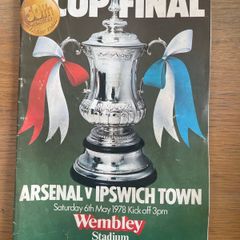 FA Cup Final 1978 Programme (Arsenal v Ipswich)