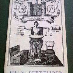 Georgian Society Journal 1971 Irish delft