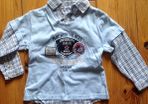 Top with Mock Shirt Detail Age 18-23 Months