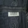Vintage 1990s Y2K fairycore black cotton linen mini skirt 16 Image 4