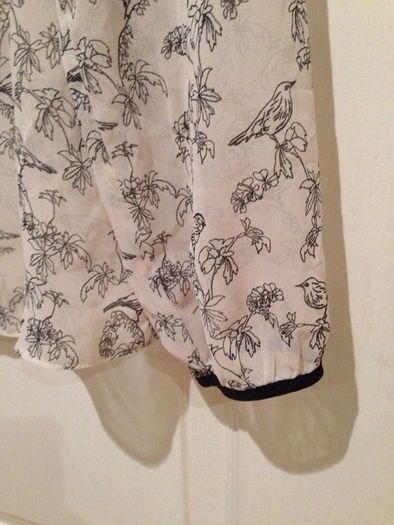 Ladies Bird Print Blouse