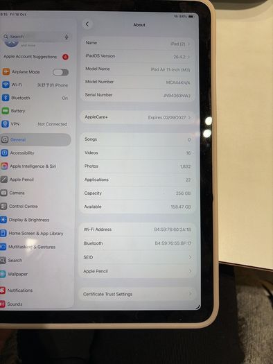 iPad Air 11-inch(M3)