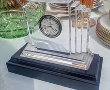 Waterford crystal mantel clock