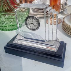 Waterford crystal mantel clock