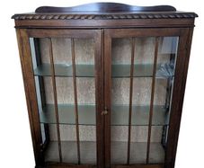 Glass cabinet