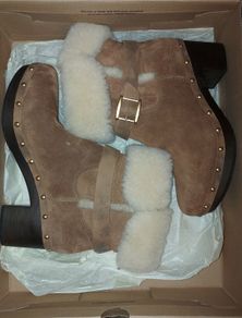 Genuine UGG Brea - hard sole women's boot