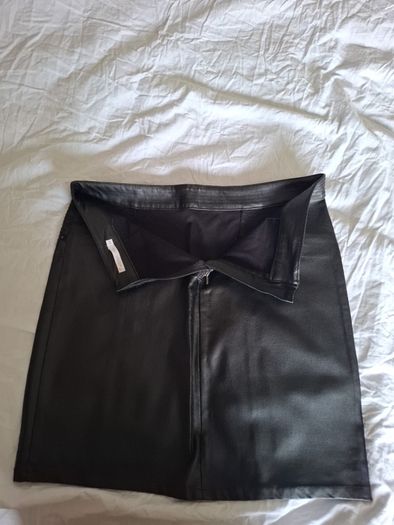 Leather Mini Skirt