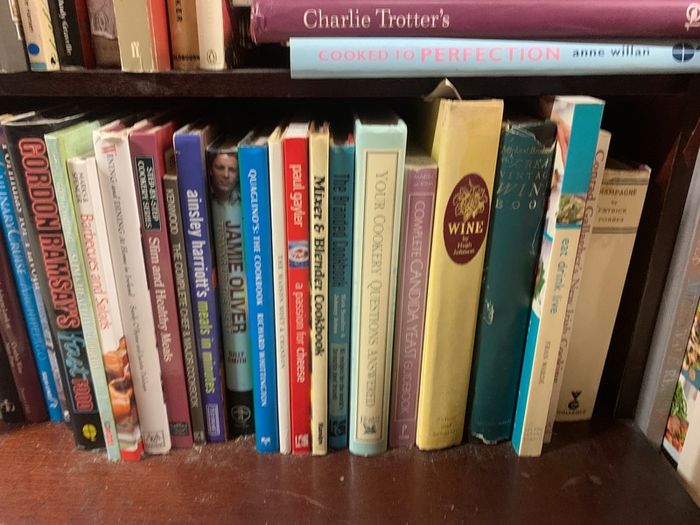 Large selection of COOK BOOKS view and select throughout all the photos