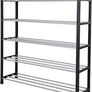 5 Tier Shoe Rack Organiser, Heavy duty storage unit, Quick Assembly No Tools Required, Holds upto 15-20 pairs (FREE SHIPPING) Image 3