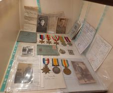 WW1 WW2 Rare Family Medal group Cavalry 1914 star RAF