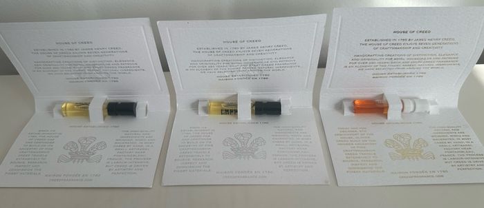 Official Perfume Samples and Miniatures
