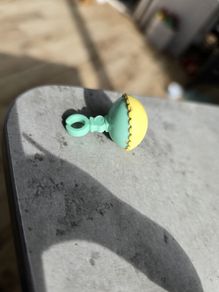 Small Rattle Green and Yellow MLP G1 My Little Pony