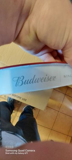 Budwieser new drinks ,beer  tray ,see pictures for condition new,buyer collects or pays postage,