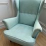 Mint Green Strandmon Chair Image 5