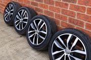 17" Genuine VW Madrid Alloys + Tyres