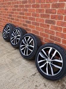 17" Genuine VW Madrid Alloys + Tyres