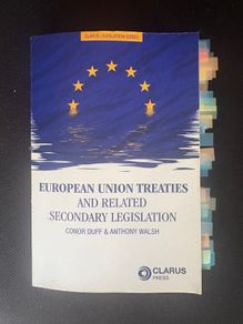 EU FE1 Treaties Book