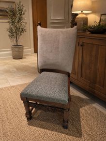 Beautiful Carved Oak Chair
