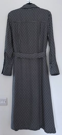 COS  Printed Belted Midi Shirt Dress