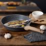 Brand New Non-stick Frying Pan with Lid Coated To 28cm, Granite Pans Nonstick Frying Pan, Image 2