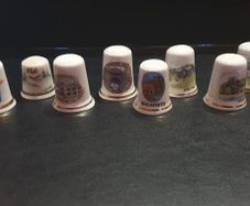 Collection of Fine Bone China Thimbles