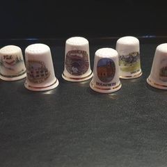 Collection of Fine Bone China Thimbles
