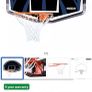 Lifetime Basketball Backboard, Hoop and Net Set Image 7