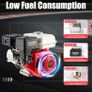 4-Stroke Petrol Engine, 7.5 HP OHV Single Cylinder Gasoline Engine Gas Motor Engine Go Kart Engine Air Cooling 212CC Image 3
