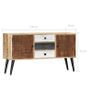 Sideboard 118x30x62 cm Solid Mango Wood Image 9