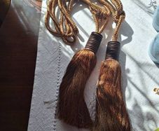 Curtain tie-backs